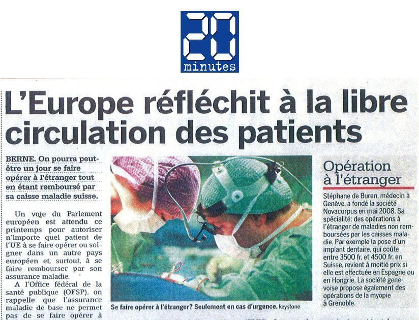 20minutes libre circulation des patients