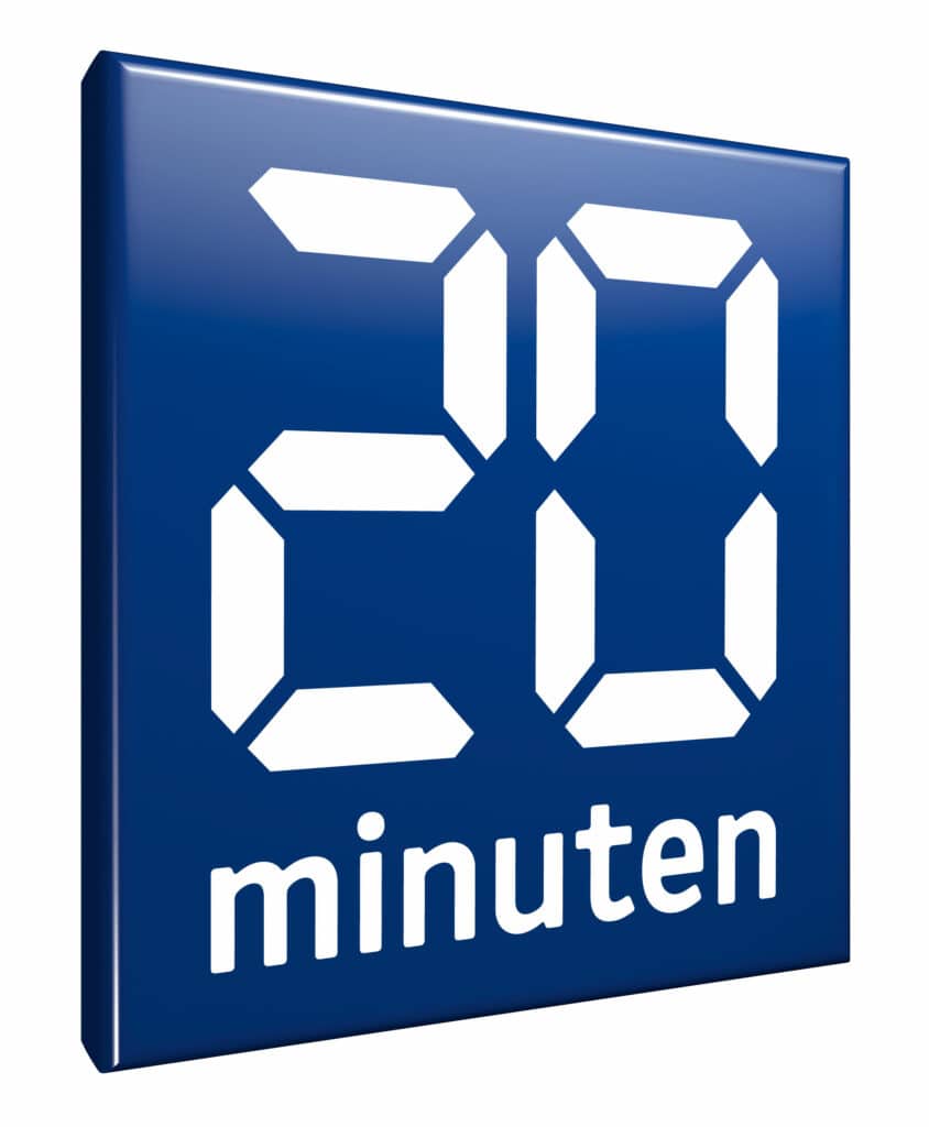 20Minuten Logo ab mai 2013